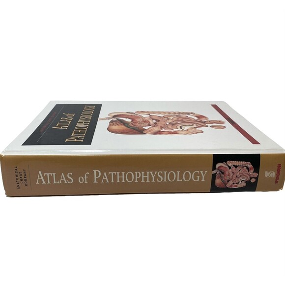 NEW Anatomical Chart Company Atlas of Pathophysiology Hardcover Color Pristine - Picture 9 of 16